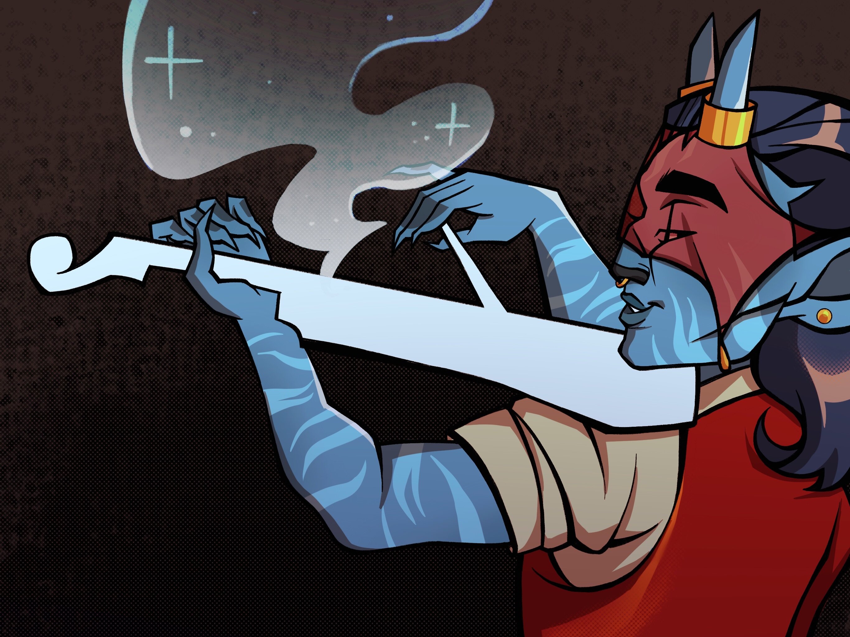 Warren with Misty Fiddle